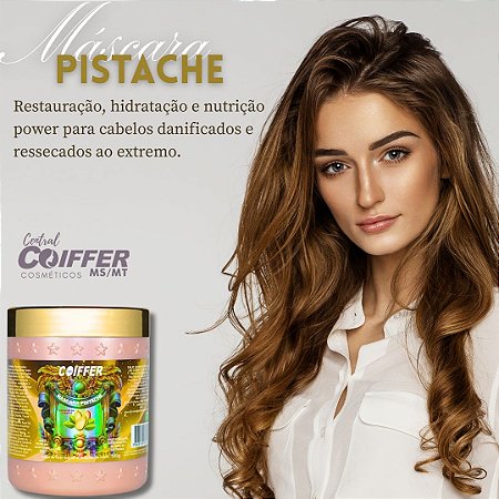 Máscara Pistache 500g. Coiffer Cód.