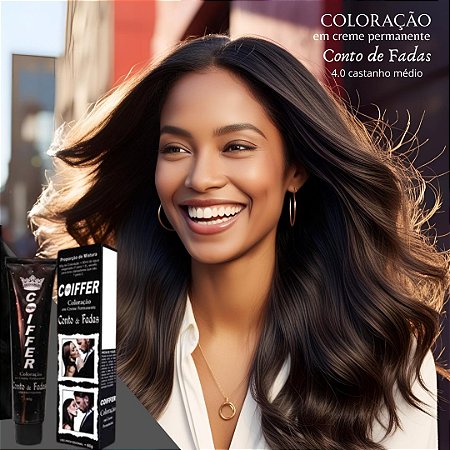 Coloração Conto de Fadas 4.0 Coiffer 60g Cód. 2406