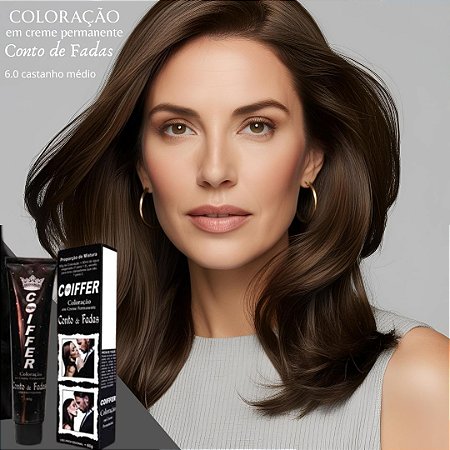 Coloração Conto de Fadas 6.0 Coiffer 60g Cód. 2392