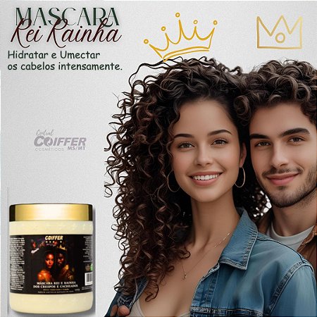 Mascara Rei Rainha 500g. Coiffer Cód.