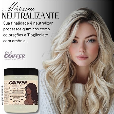Máscara Neutralizante 500g.  Coiffer Cód. 1132