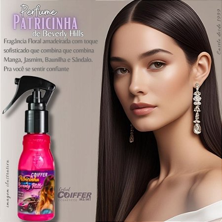 Perfume Patricinha de Beverly Hills 80 ml Coiffer Cód. 6525