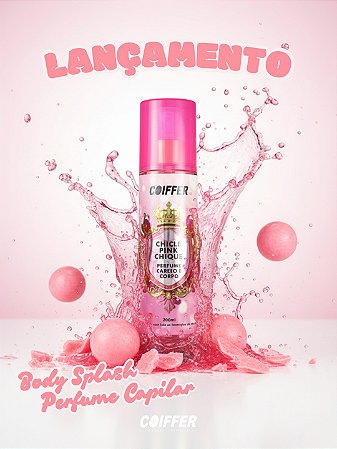 PERFUME PINK CHIQUE COIFFER 200ML Cód. 6608