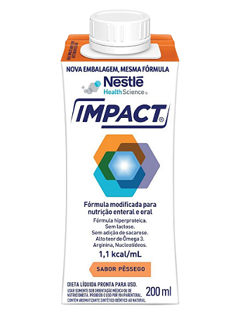 IMPACT PÊSSEGO 200ML NESTLE