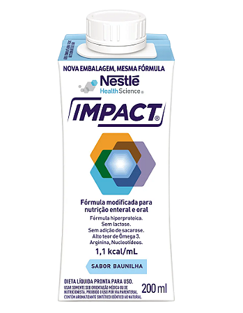 IMPACT BAUNILHA 200ML NESTLE