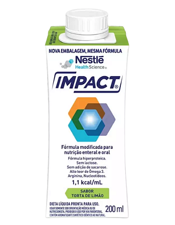 IMPACT TORTA DE LIMÃO 200ML NESTLE