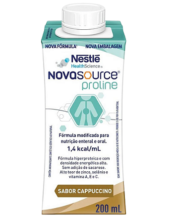NOVASOURCE PROLINE CAPPUCCINO 200ML NESTLE