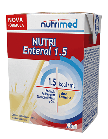 NUTRI ENTERAL 1.5 BAUNILHA 200ML NUTRIMED