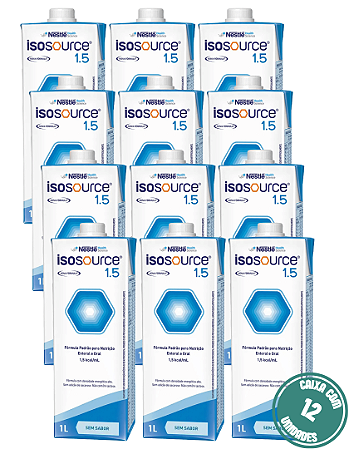 ISOSOURCE 1.5 1L NESTLE - 12 LITROS