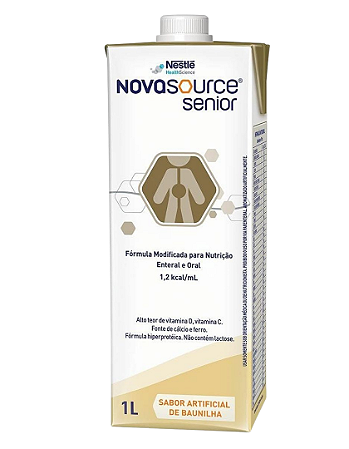 NOVASOURCE SENIOR BAUNILHA NESTLE