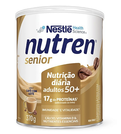 NUTREN SENIOR PO CAFÉ COM LEITE 370G NESTLE