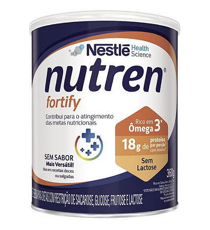 NUTREN FORTIFY SEM SABOR 360G NESTLE