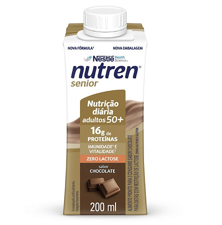 NUTREN SENIOR CHOCOLATE 200ML NESTLE