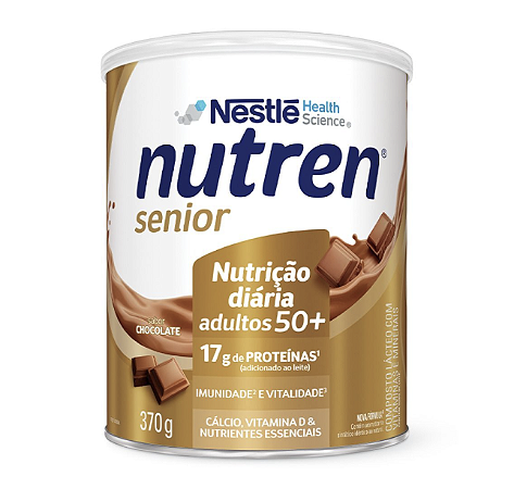 NUTREN SENIOR PO CHOCOLATE 370G NESTLE