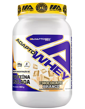 ADAPTOGEN WHEY 3W 900G CHOCOLATE BRANCO