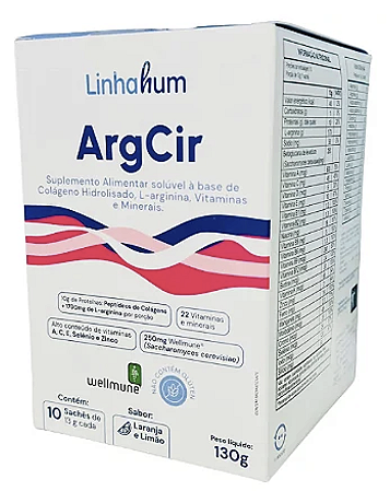 LINHAHUM ARG CIR LAR/LIM - CX 10/13G