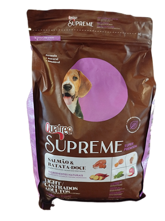 Quatree Supreme salmão e batata-doce