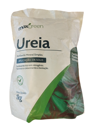 Ureia Fertilizante Mineral Simples  (1Kg) MAXGREEN