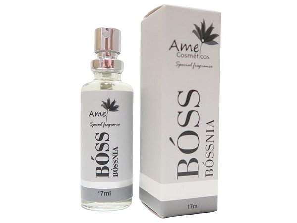 Perfume Amei Cosméticos Boss Bóssnia Inspirado Hugo Boss Bottled
