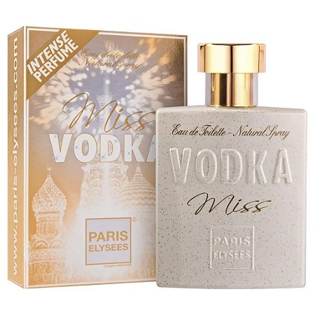 Vodka Miss - Paris Elysees - Perfume Feminino - Eau de Toilette - 100ml