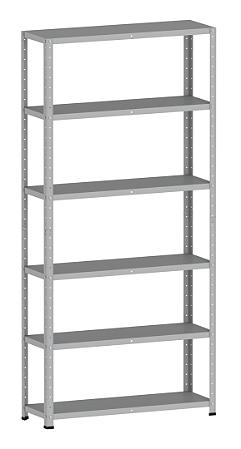 ESTANTE 6 PRATELEIRAS 1,95X0,92X0,30M