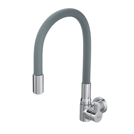 Torneira de parede para cozinha Hydramotion cinza
