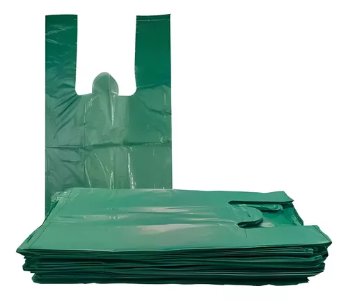 Sacola Verde exata 30X40 - Pacote 5Kg