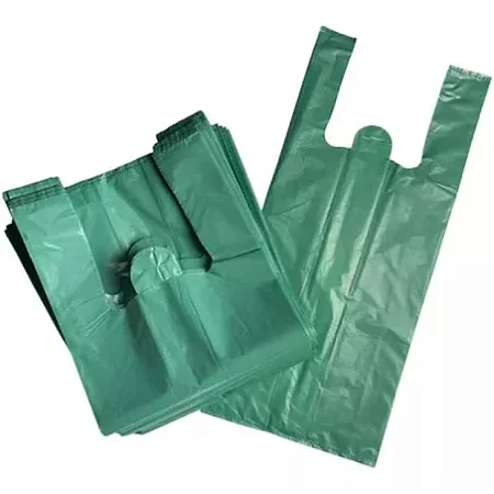 Sacola verde 45X50  - Pacote  5KG