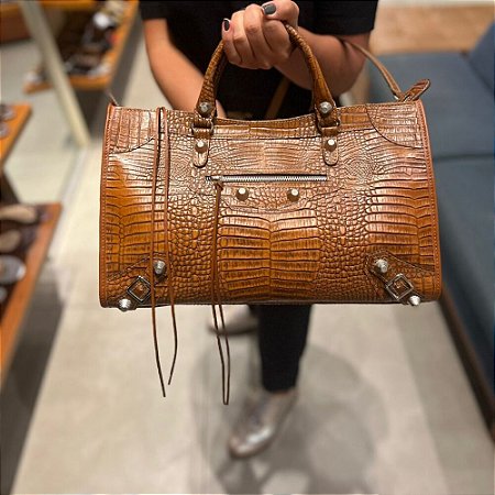 Bolsa Estilo Birken Caramelo