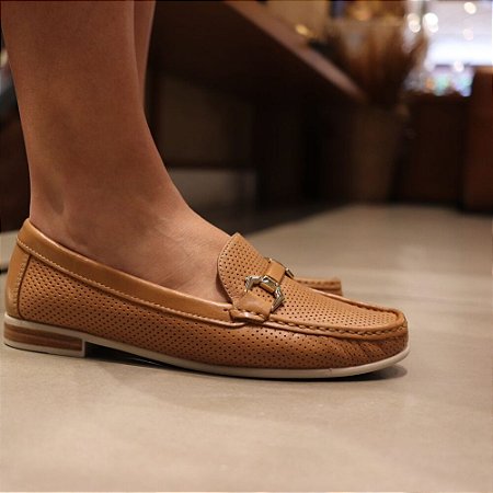Mocassim Clássico Caramelo