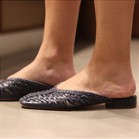 Mule Tresse Azul