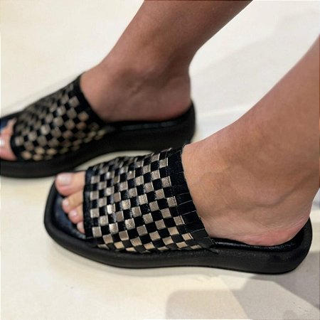 Mule Flatform Tresse