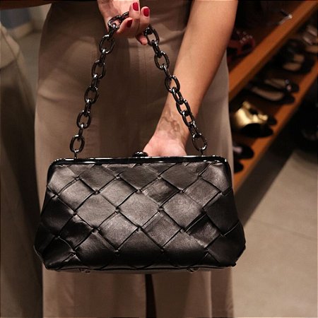 Bolsa Tresse Largo Preta