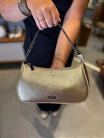 Bolsa Tiracolo Ouro