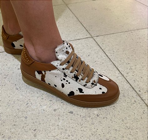 Tênis Cow Print
