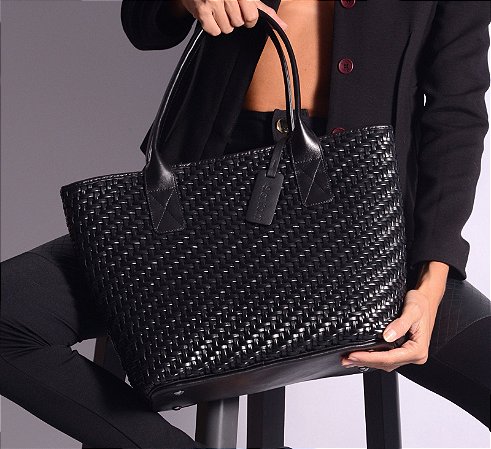 Bolsa Shopper Bag Tresse Preto