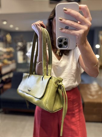 Bolsa Baguete Verde