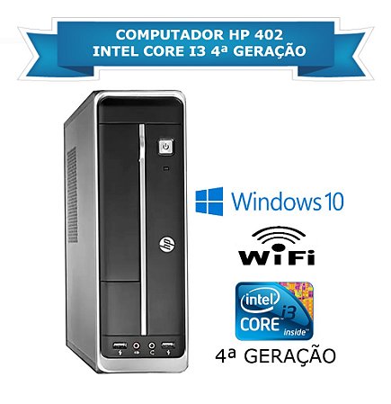 Computador HP 402 G1 SFF Business Intel Core i3 4ªG 8GB