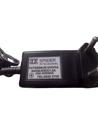 Fonte Spider PS-9 Teclado/RS485 9vcca 5A
