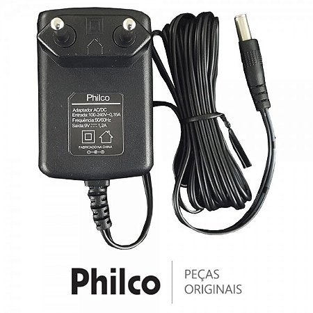 Fonte Philco 0,35A 9V 1,2A