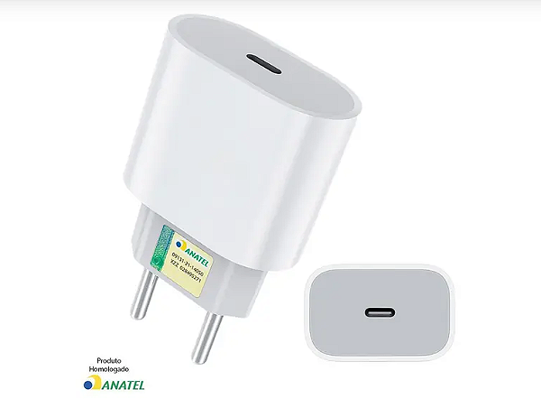 Base de Parede para iPhone 20W Tipo C