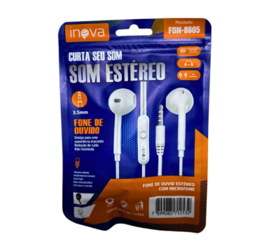 Fone de Ouvido Inova Saquinho FON-8605
