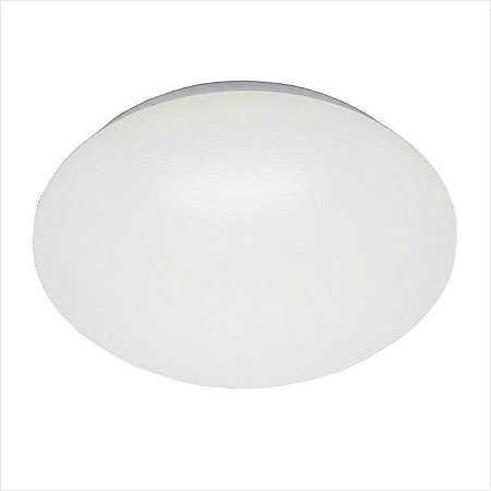 PLAFON REDONDO 2 LUZES BARRA CROMO CLEAN 30CM (23289)