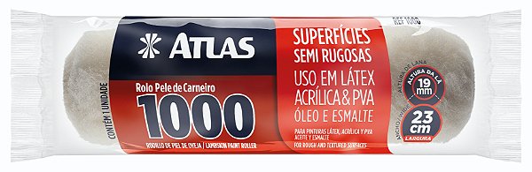 Rolo 1000 De Pele De Carneiro 23Cm