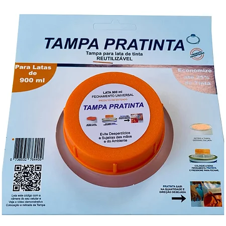 Tampa para tinta 900 Ml