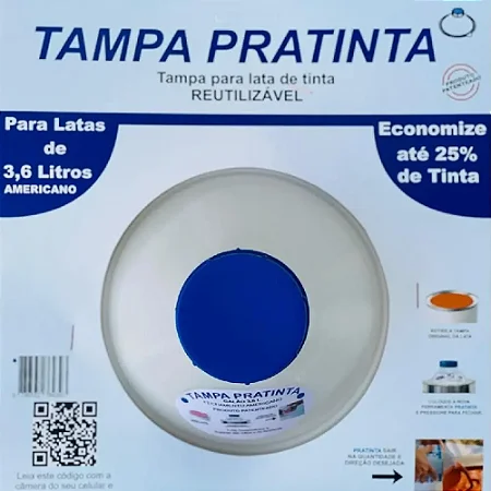 Tampa para tinta 3,6 padrão Americano