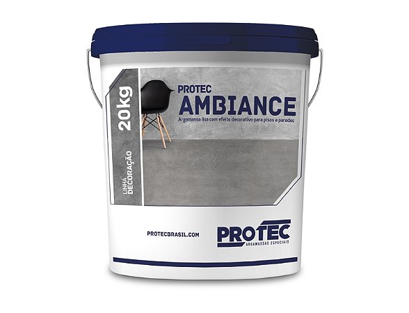 CIMENTO QUEIMADO AMBIANCE 20kg COR PLATINA PROTEC