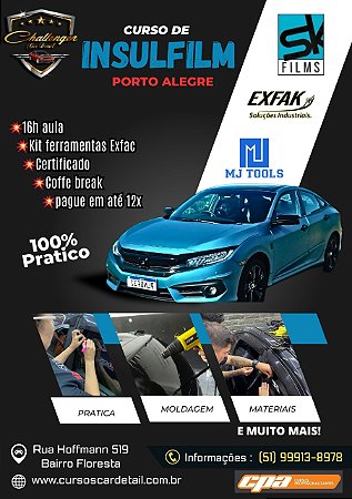 Curso de Insulfilm Automotivo