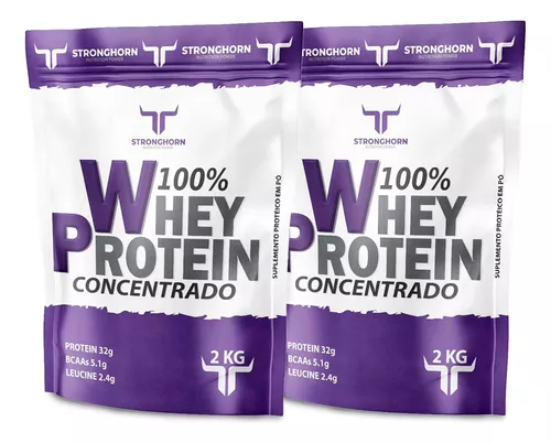 WHEY 100% CHOCOLATE 2KGS STRONGHORN