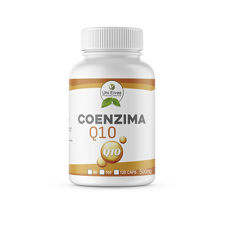 Suplemento Coenzima Q10 Premium 500mg 100 Cápsulas Itaervas